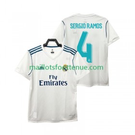 Maillot/Tenue Real Madrid SERGIO RAMOS 4 2017 Retro Domicile 2018